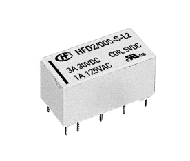 DPCO 5vDC Hongfa Miniature BT47 Relays HFD27 2A 30DC/1A 125AC Packs of 1-3 