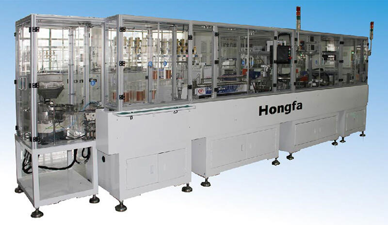 Full-automatic enamel-stripping and winding machine | | Automatic ...